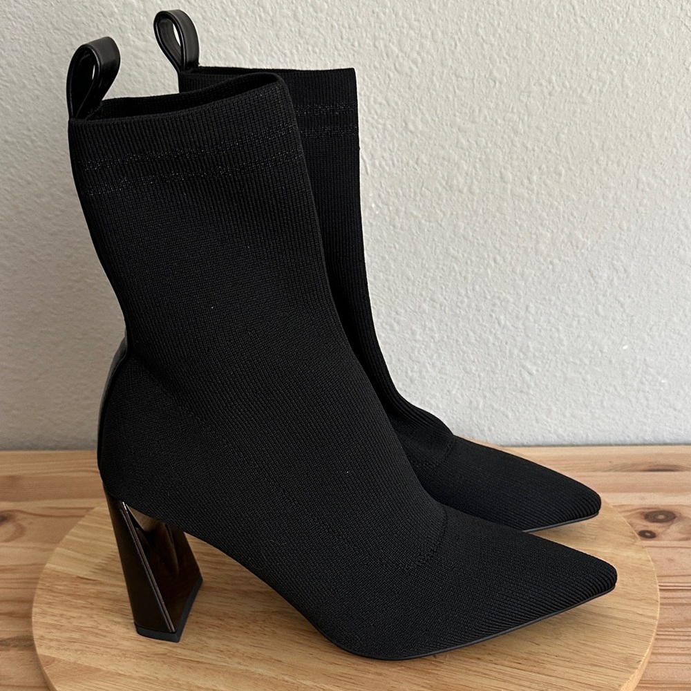 Torgeis Womens Kahili Block Heel Booties 9
